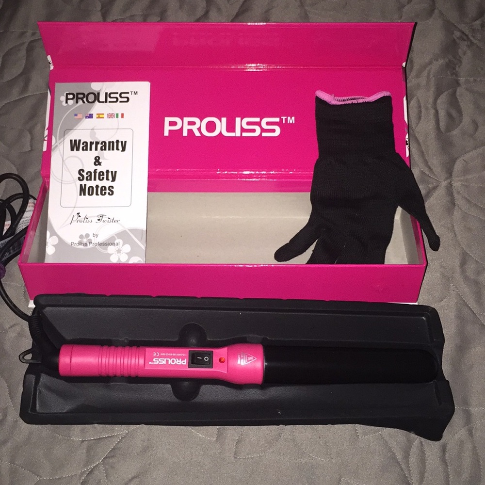 Proliss Twister tourmaline ceramic curling wand